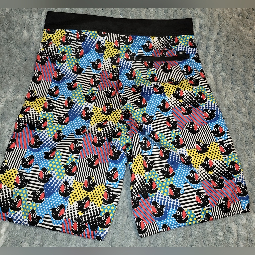 Vans Swim Trunks Discovery Shark Week 🦈 Sz 30/20 - Picture 5 of 8